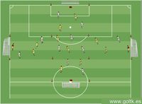Juego del Caos con Zona Media Compartida