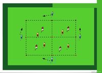 Espacio Reducido 4 vs 4 + 4 apoyos